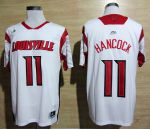 Maillot De Basket NCAA Louisville Cardinals 2013 March Madness Luke Hancock 11 Authentique Blanc